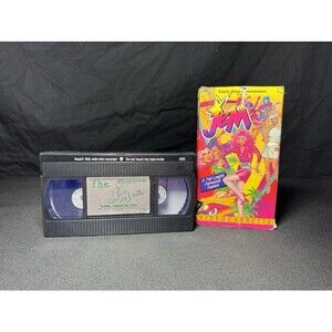 Jem and the Holograms Truly Outrageous! VHS F.H.E. Hasbro 1986